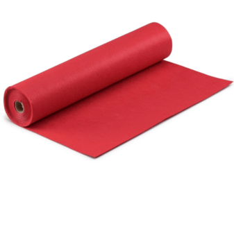 Rol vilt Warm Rood